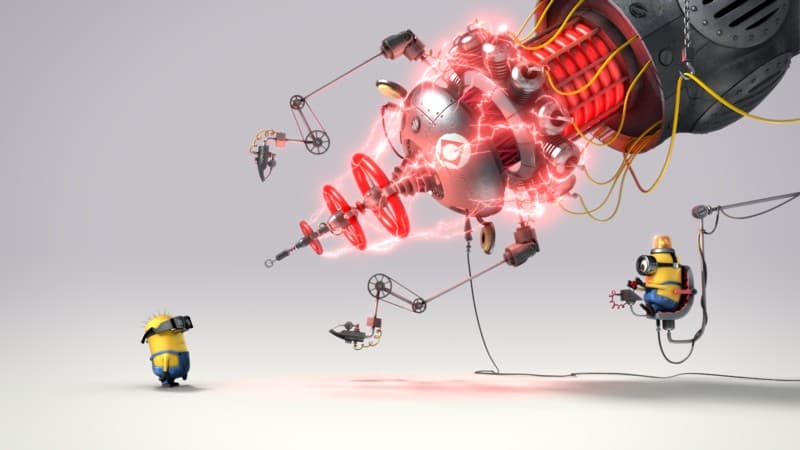 minions with ray gun
